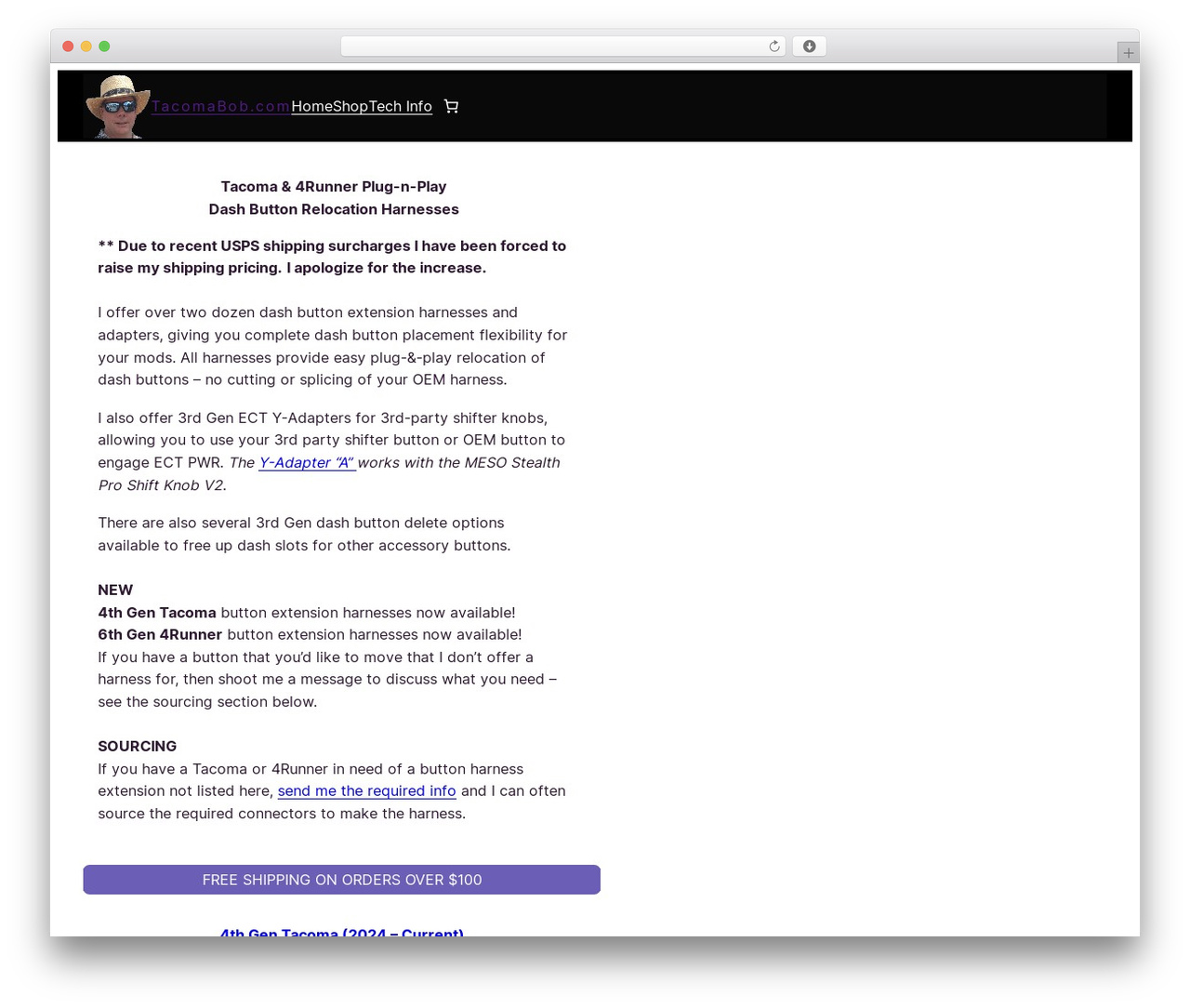 Creatio 2 WordPress theme - tacomabob.com