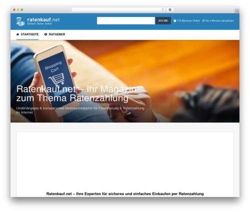 diehingucker theme WordPress - ratenkauf.net