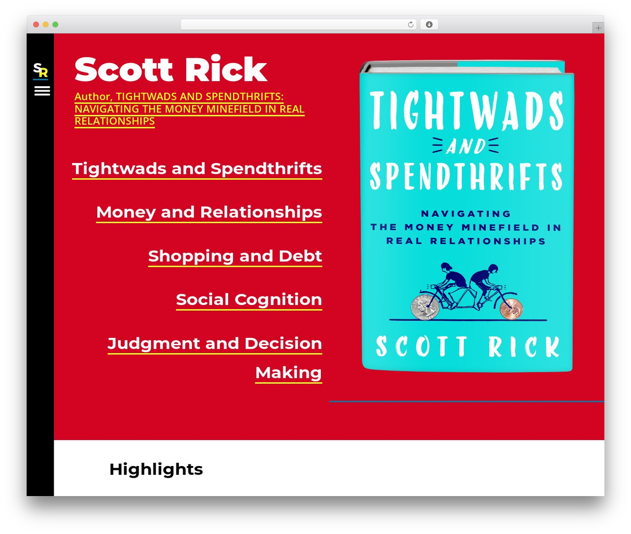 Scott Rick theme WordPress - scottrick.com
