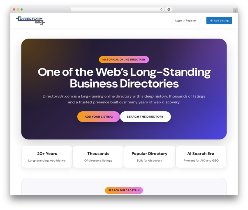 Directorist pricing plans WordPress plugin - directorybin.com