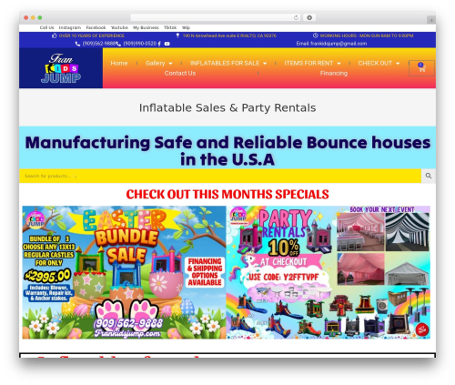 Wcrp rental products WordPress plugin - frankidsjump.com