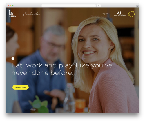Oru WordPress theme - oruhotel.ee