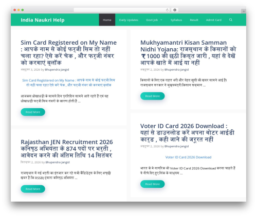 Theme WordPress GeneratePress - indianaukrihelp.com