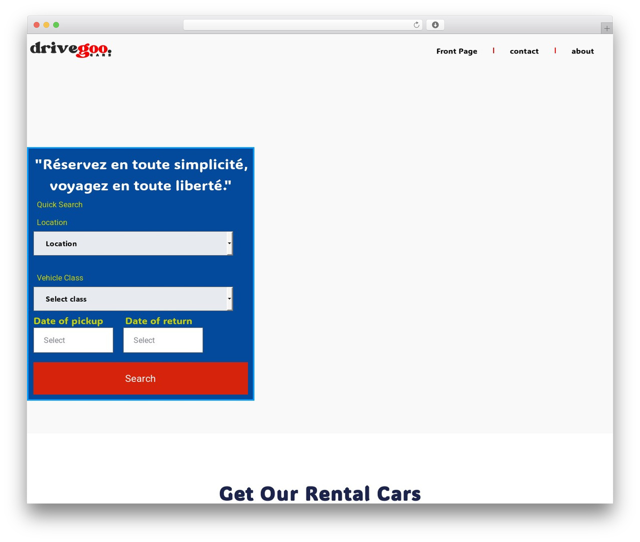 Theme WordPress Hello Elementor - drivegoo.com
