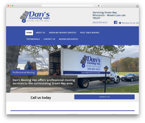 Theme WordPress Premium Theme - dansmovingvan.com