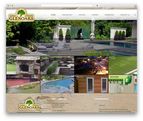 Radykal fancy gallery WordPress plugin - glenoakslandscaping.com