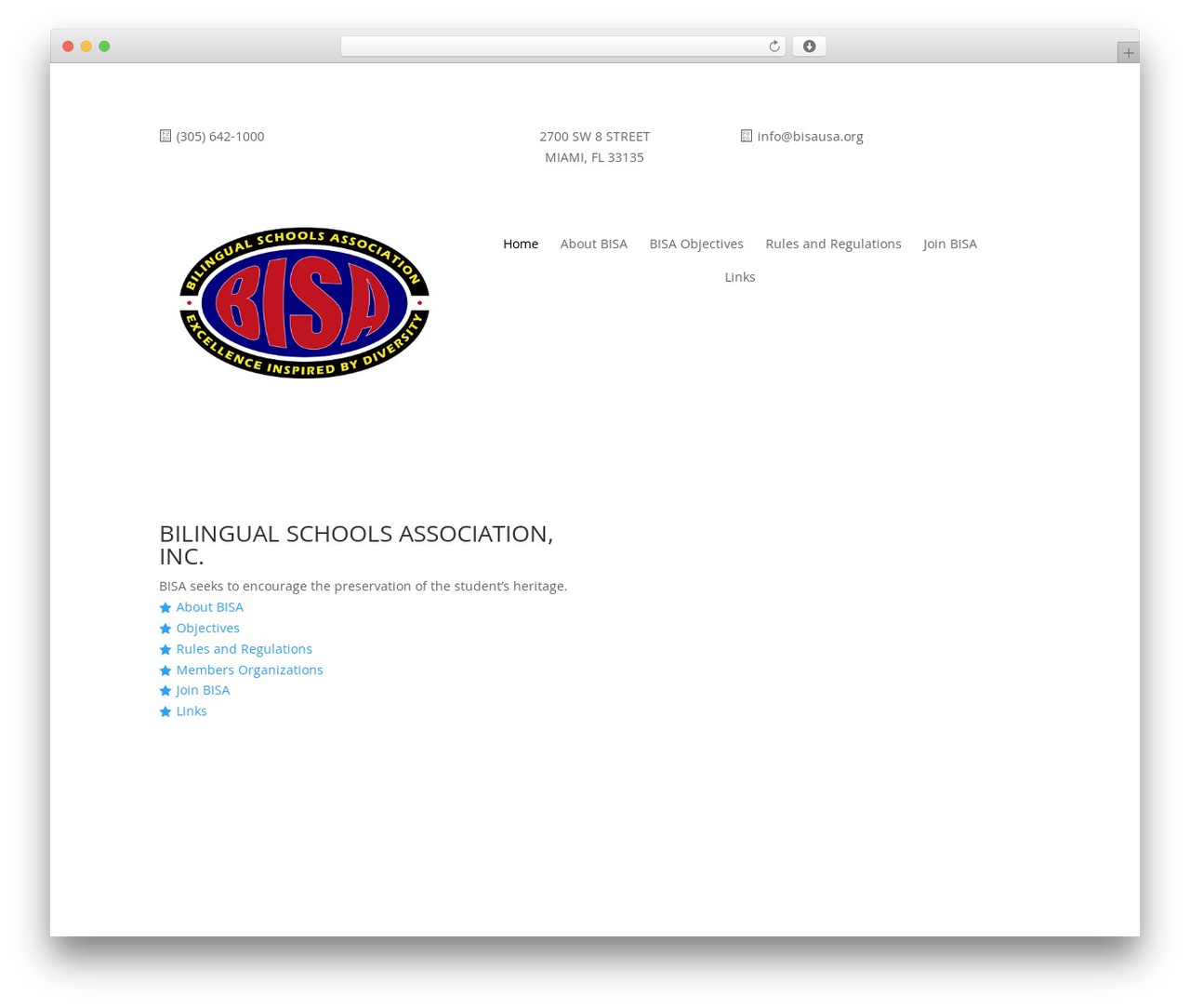WordPress theme Divi - bisausa.org WordPress theme Divi - bisausa.org