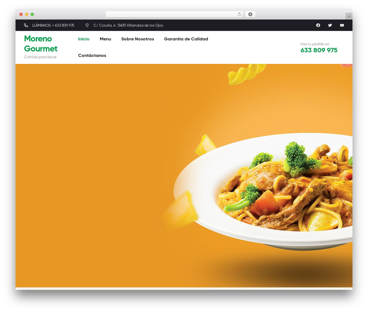 WordPress theme Poco - morenogourmet.com
