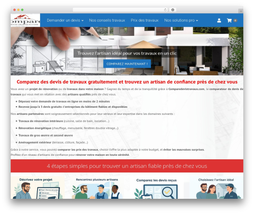 6temflex theme WordPress - comparedevistravaux.com