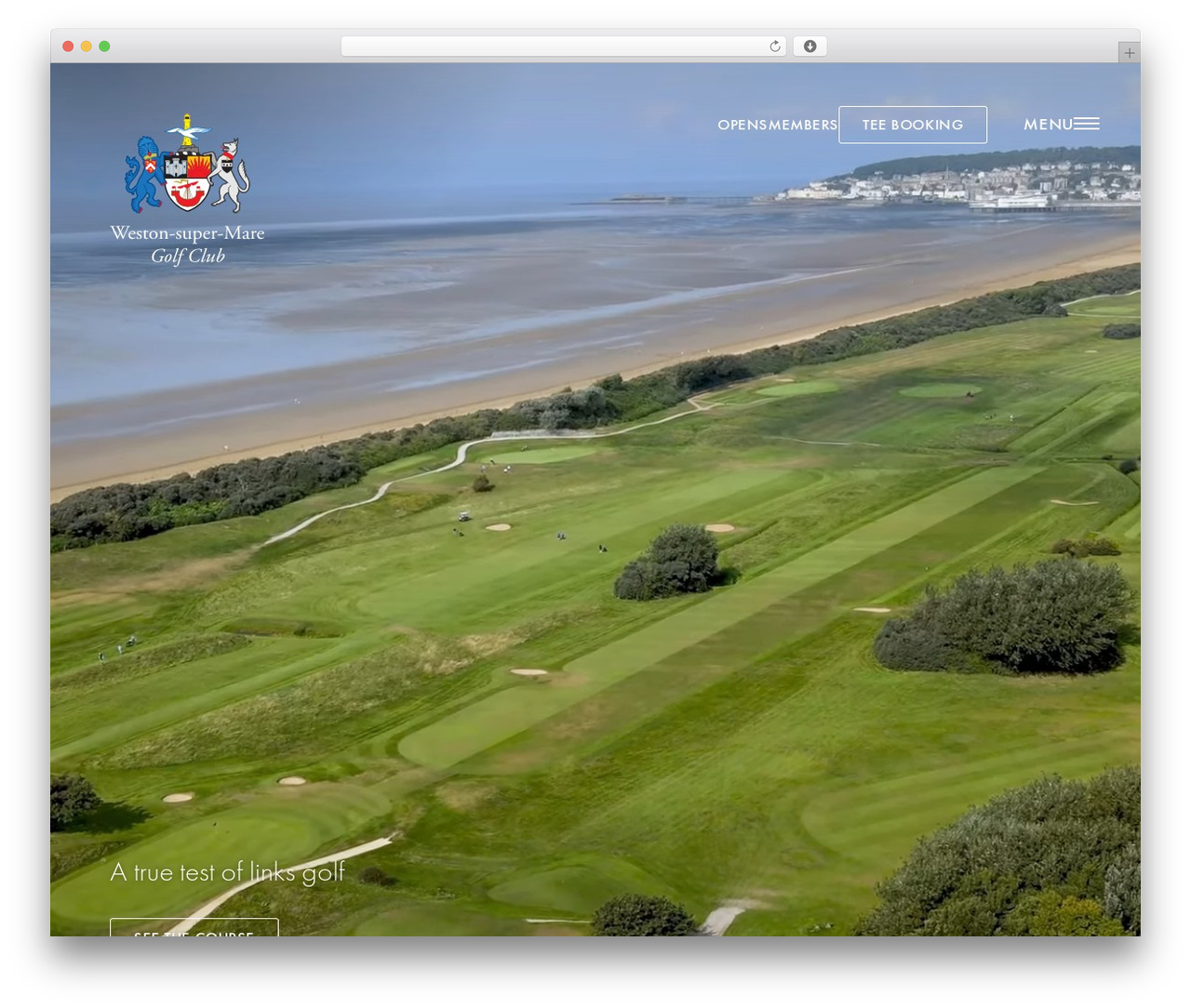 Artworking theme WordPress - westonsupermaregolfclub.com