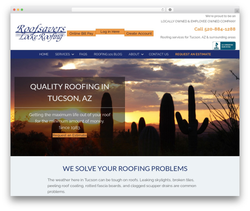 Wp client WordPress plugin - roofsaversaz.com
