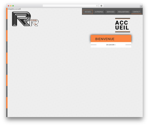 Bootstrap Basic free WP theme - ravanel-tp.com