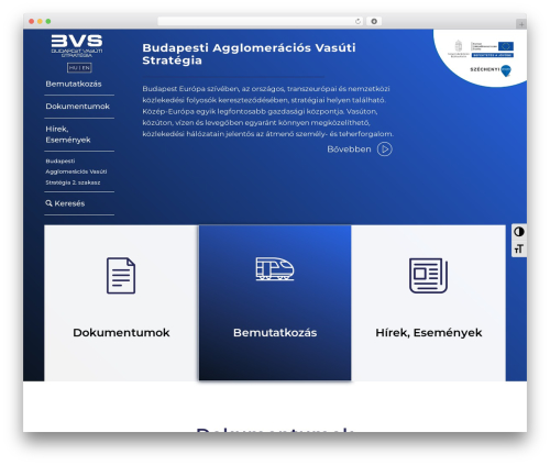 BVS theme WordPress - bvs.hu