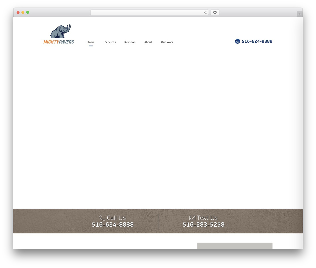BWS theme theme WordPress - mightypavers.com