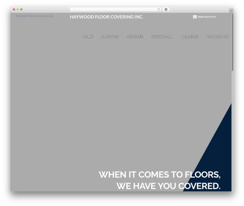 Divi premium WordPress theme - haywoodfloorcovering.com