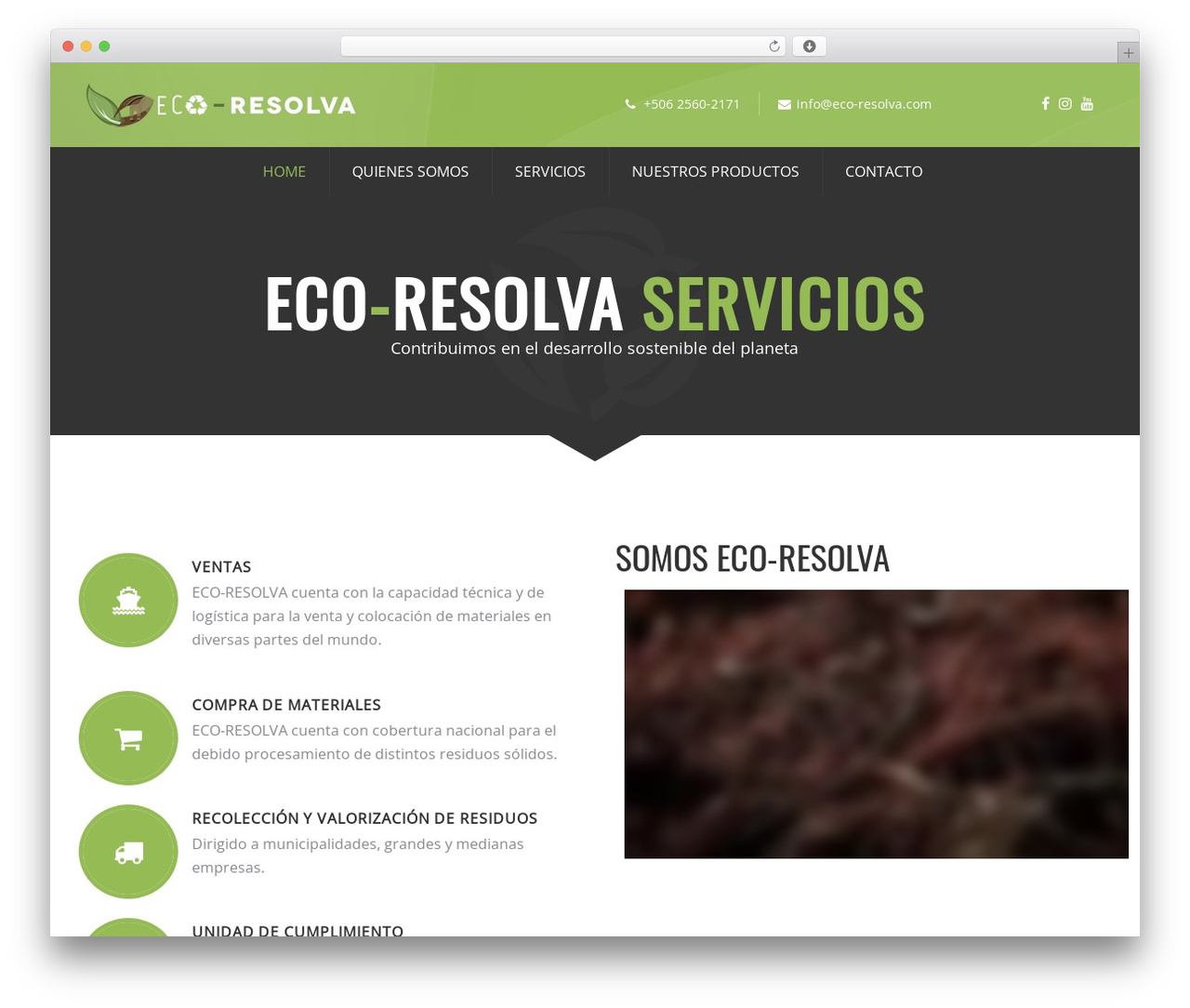Ecorecycle - Multipurpose Wordpress Theme WP theme - eco-resolva.com