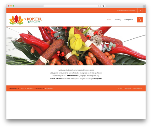 Experon theme WordPress - kvetinarstvi-vkopecku.cz