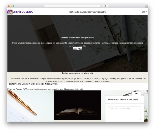 Simplybook WordPress plugin - miriandeoliveira.site