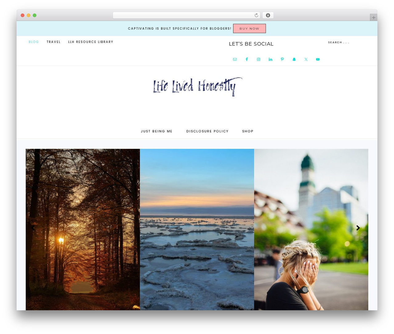 Genesis WordPress theme - lifelivedhonestly.com Genesis WordPress theme - lifelivedhonestly.com