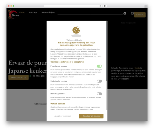 Wookies WordPress plugin - hinata-roermond.nl