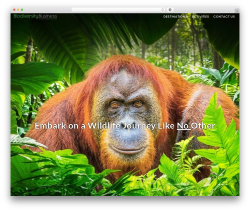 Jet booking WordPress plugin - biodiversitybusiness.com