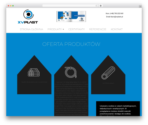 Kava extra WordPress plugin - xvplast.pl