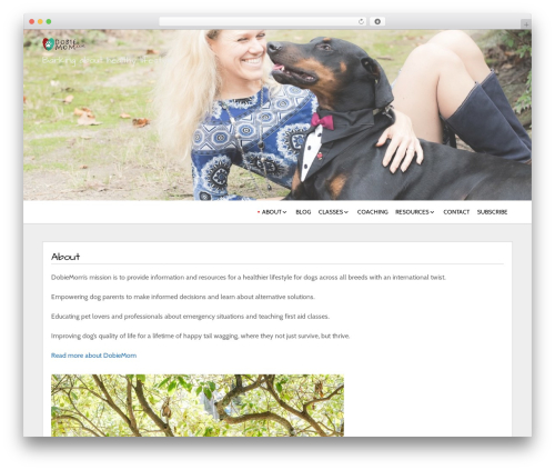 Layout Builder free WordPress theme - dobiemom.com Layout Builder free WordPress theme - dobiemom.com
