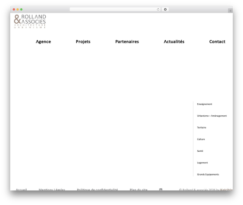 Master Thème theme WordPress - frederic-rolland.com