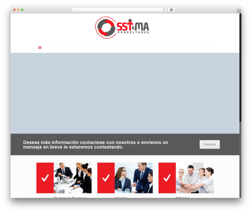 Tema theme WordPress - sstmaconsultores.com