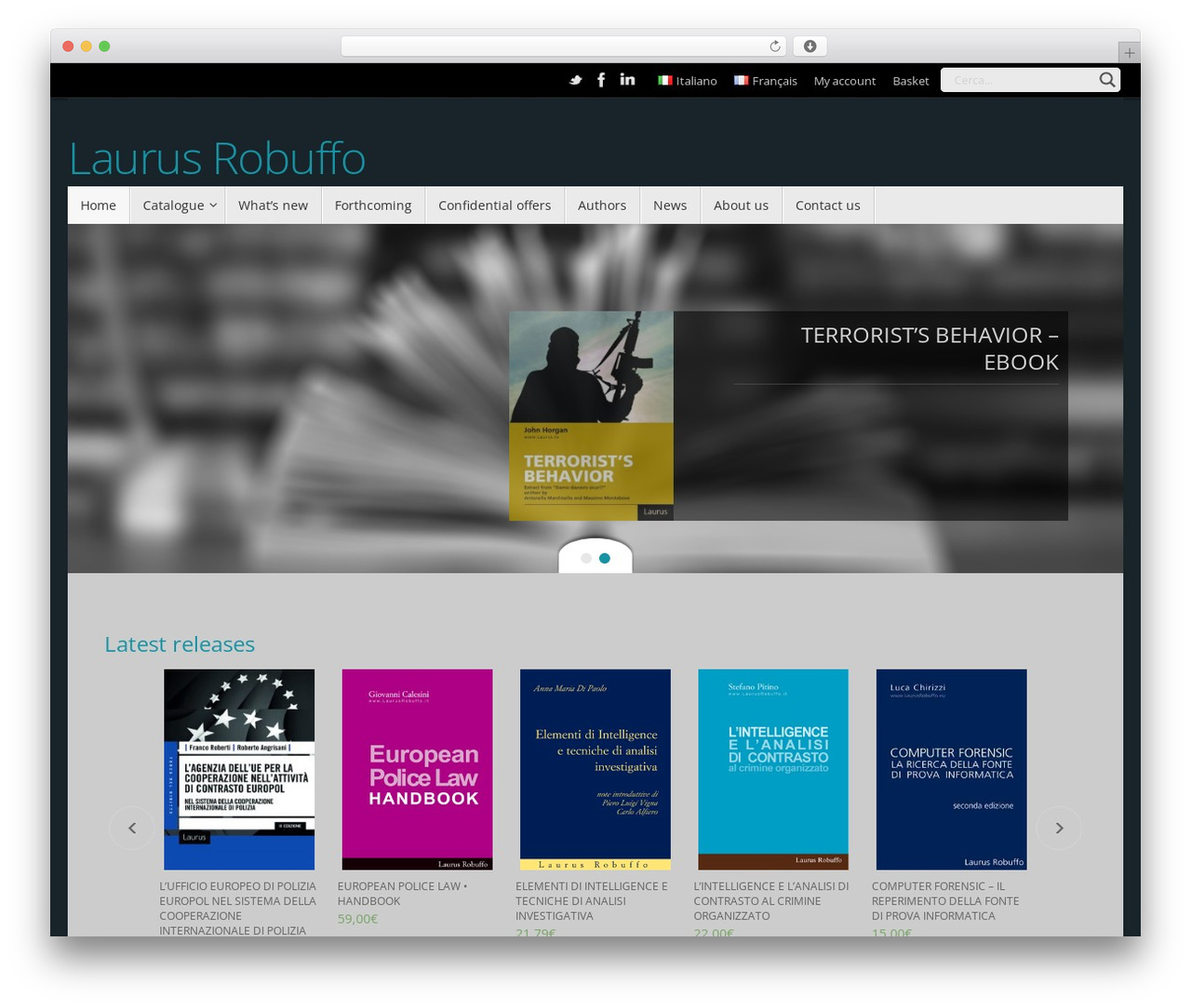 tempera-child WordPress theme - www.laurus.tv