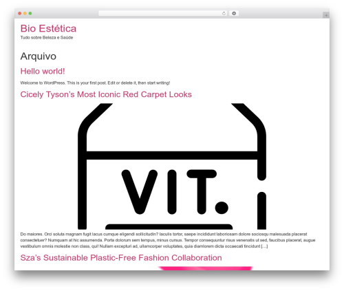 Super links WordPress plugin - bioestetica.com.br