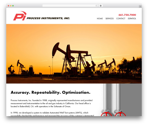 Theme WordPress Process Instruments - process-instruments.com