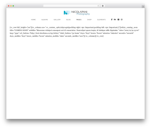 Theme WordPress Whizz - nicolapani.com