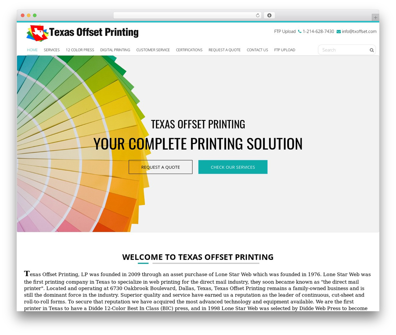 WordPress theme Txoffset - txoffset.com