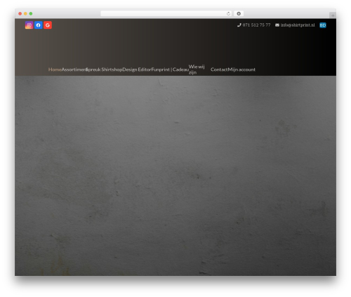 Lumise WordPress plugin - shirtprint.nl