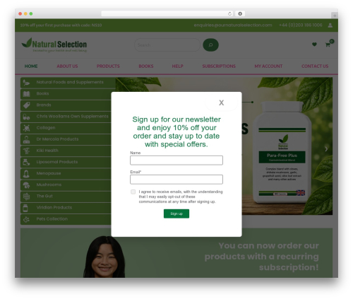 ChatBot eCommerce (woowbot-woocommerce-chatbot) free WordPress plugin - ournaturalselection.com