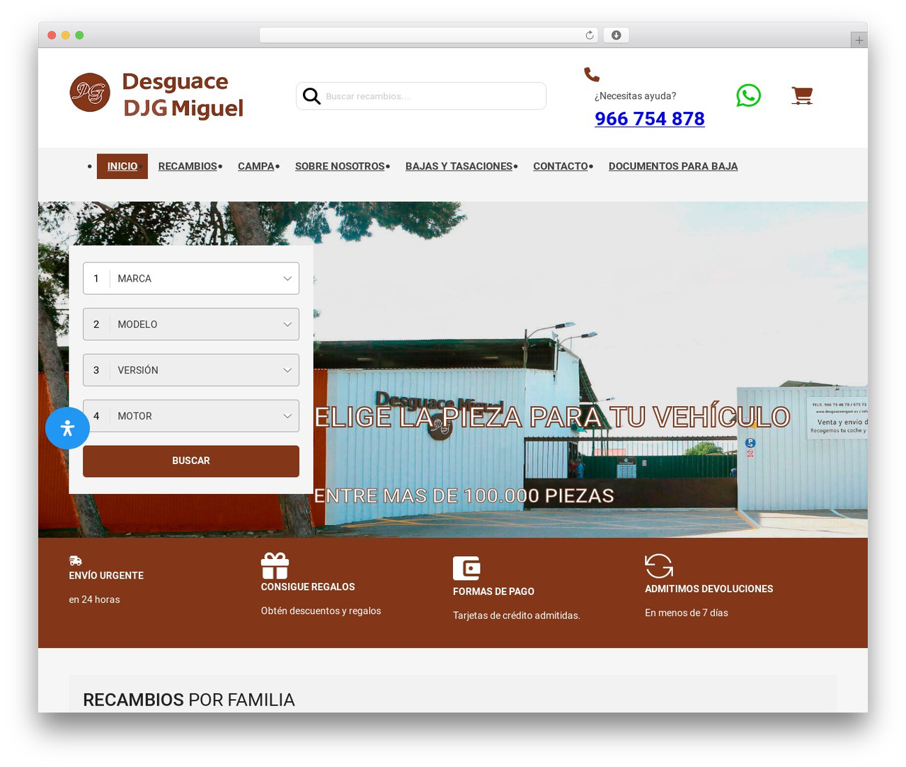 Bricks Child Theme WP theme - desguacemiguel.es