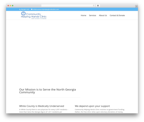 CHHCChild theme WordPress - communityhelpinghandsclinic.com
