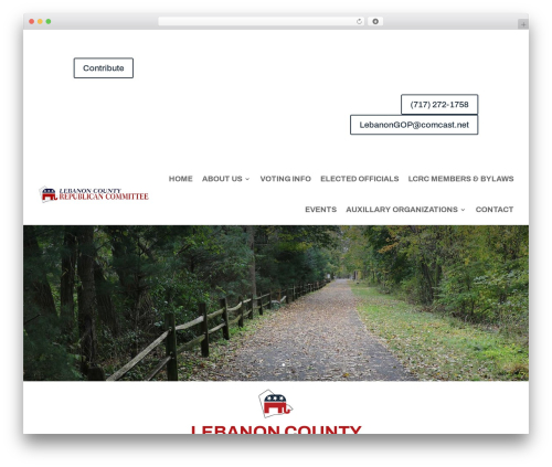 Divi WordPress theme - lebanoncountygop.org