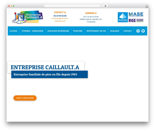 Jerico WordPress plugin - peinture-caillault.com