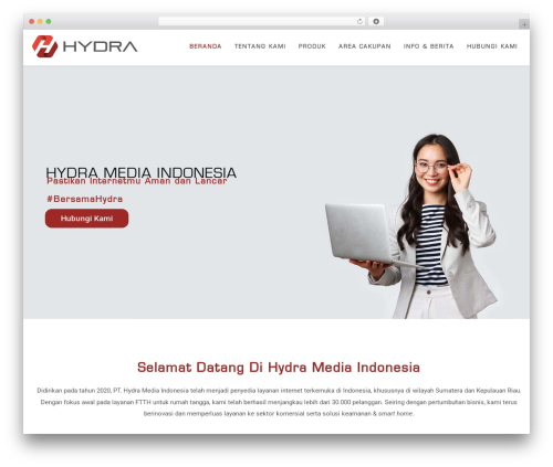 Hydra WordPress theme - hydra.co.id
