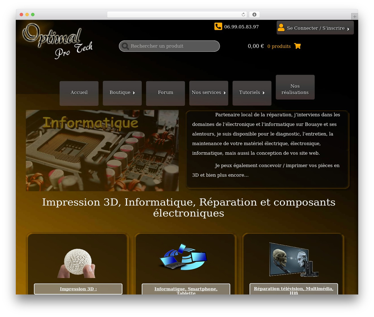optimalprotech WordPress theme - optimalprotech.com