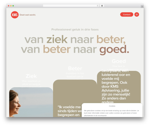 Tempel theme WP theme - kmsadvisering.nl