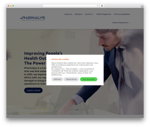 Theme WordPress Divi - pharmalys.com