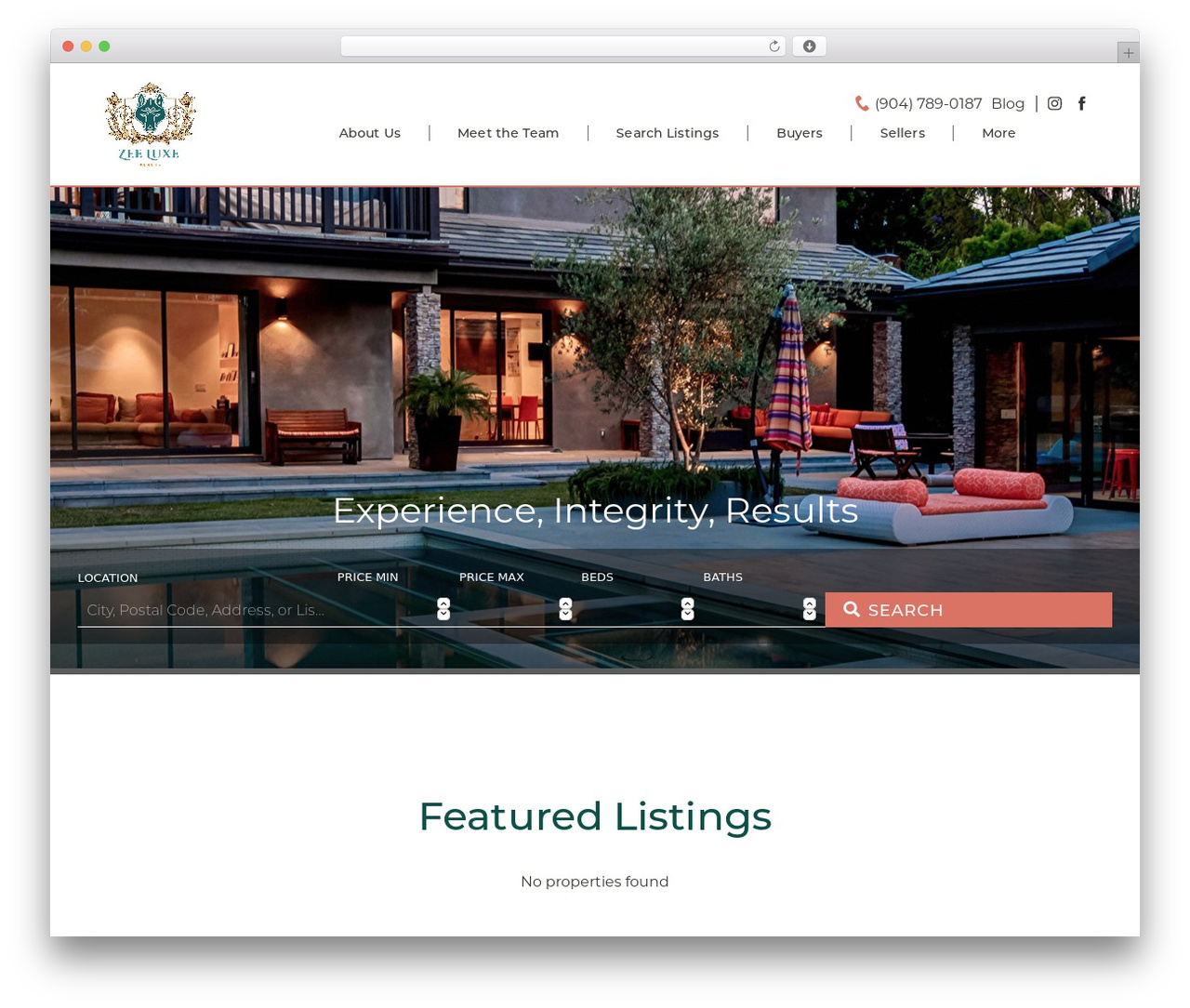 Theme WordPress IXACT Framework - zeeluxerealty.com