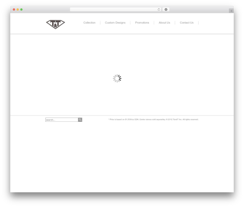Cufon fonts WordPress plugin - tandtjewellers.ca