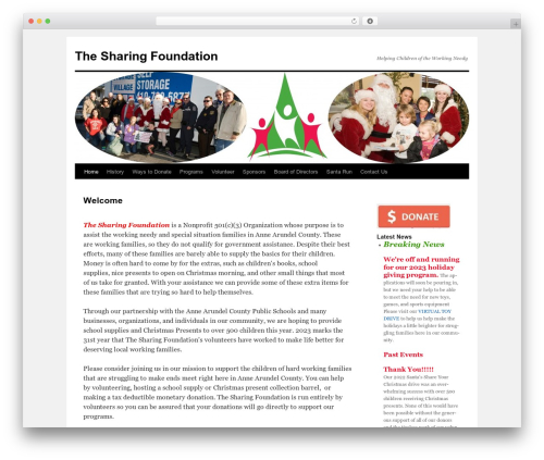 Volunteer Sign Up Sheets free WordPress plugin - thesharingfoundation.org