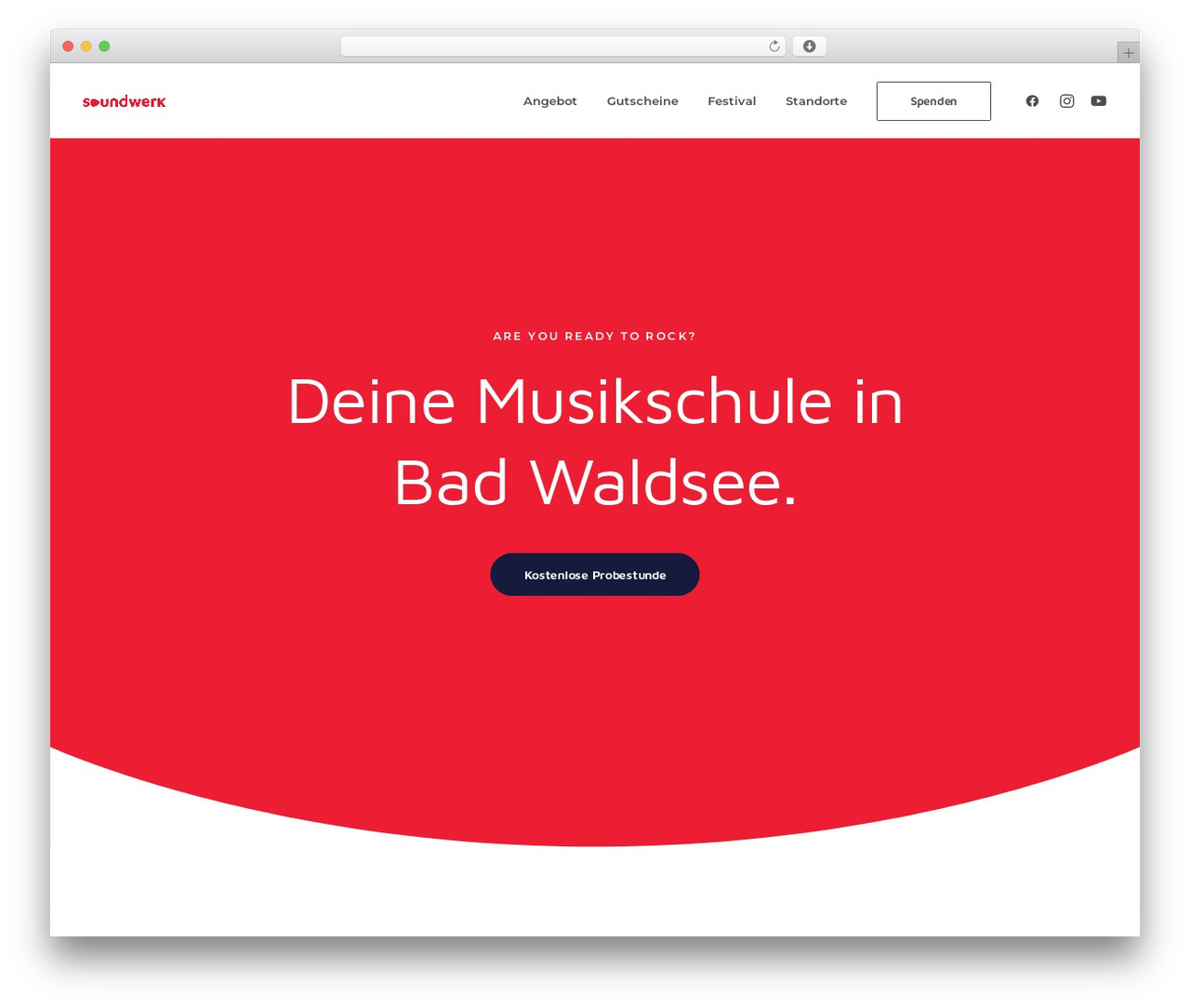Uncode theme WordPress - deinsoundwerk.de