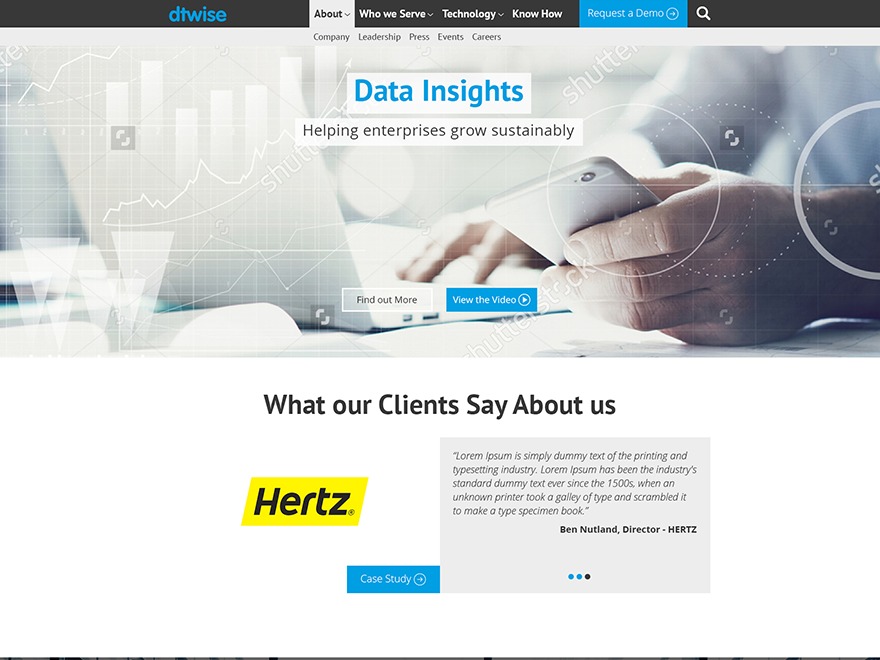 WordPress theme dtwise WordPress theme dtwise
