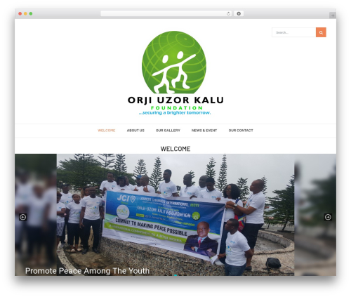 WordPress theme Percon - orjiuzorkalufoundation.org
